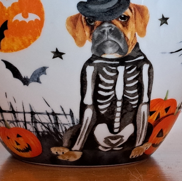 Portobello By Design - Bony Boxer Halloween Mug - Picture 7 of 8